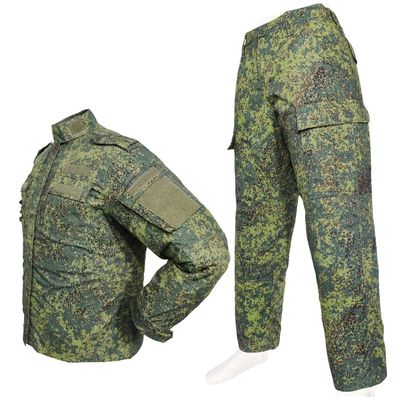 quality Military Combat Suit Tear resistant Polyester Cotton Russian Camouflage Combat Uniform factory